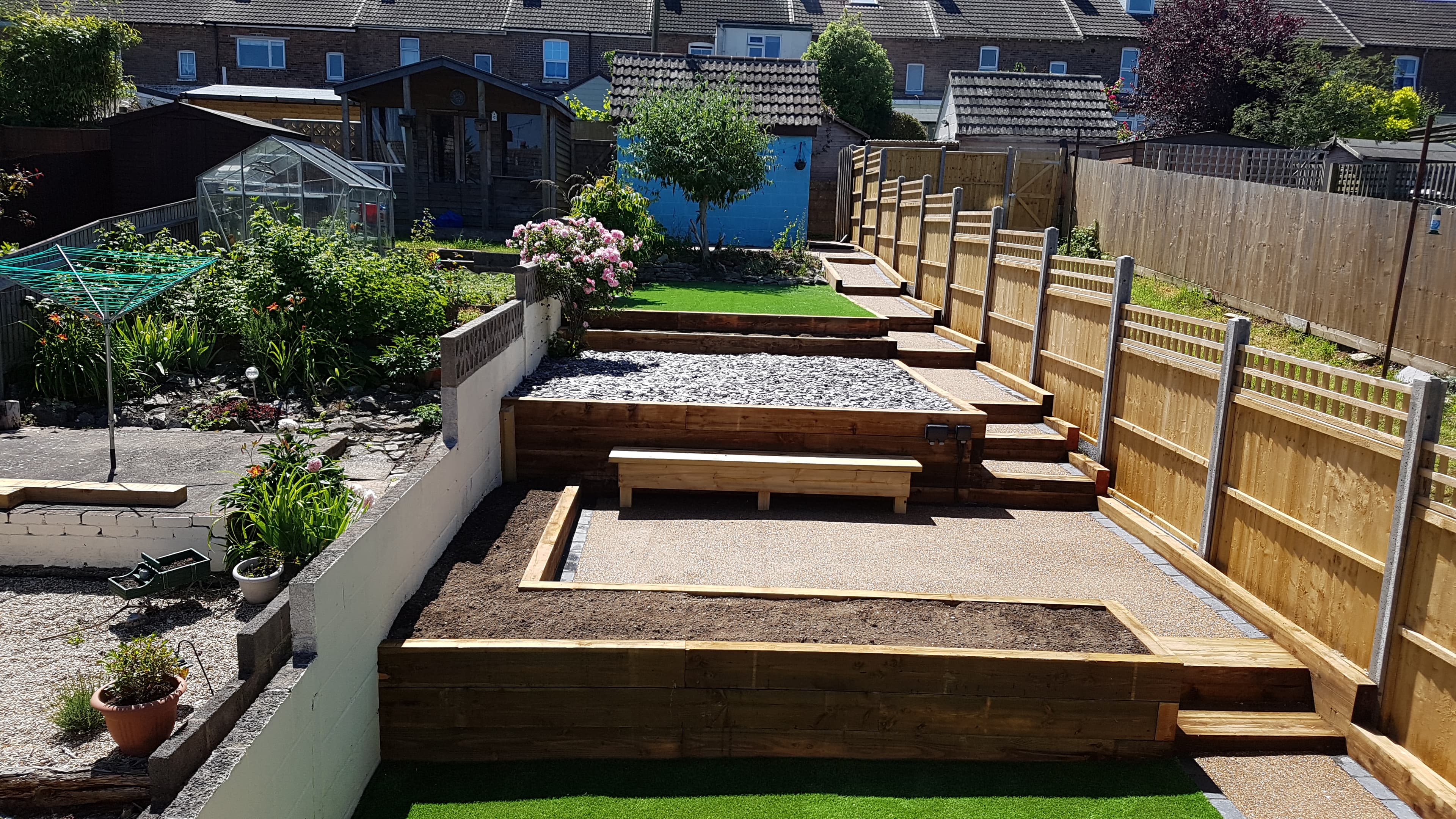 Decking and fencing installation