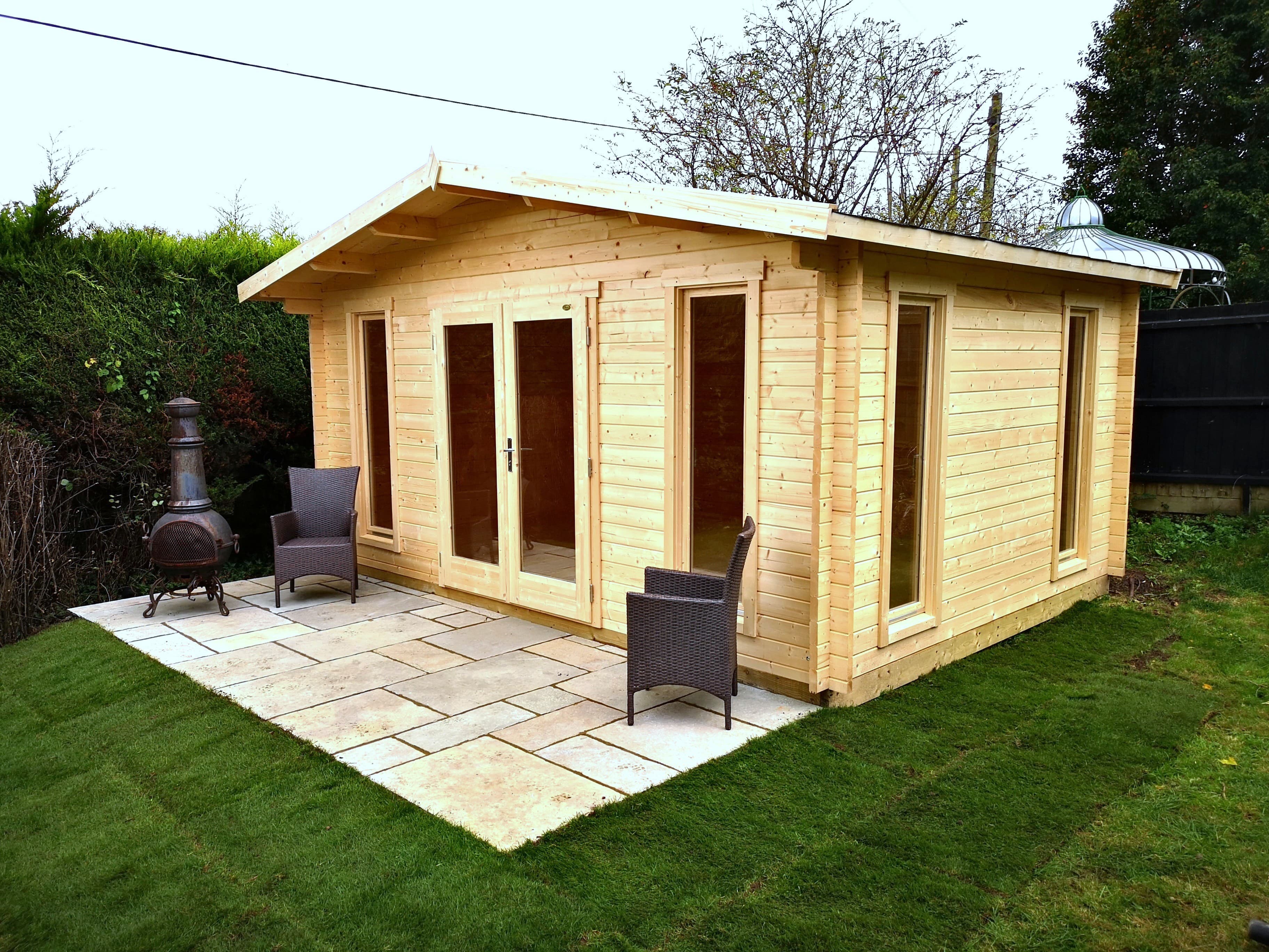 Timber garden buildings